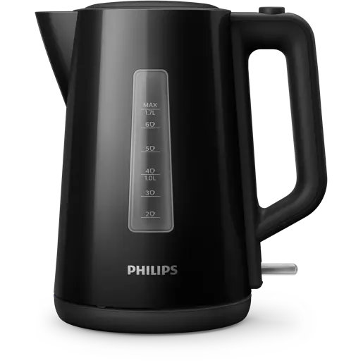 Philips Series 3000 Vattenkokare – 1,7 liter, familjestorlek, svart HD9318/20
