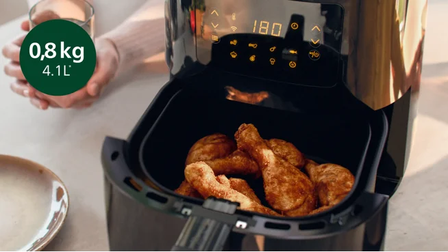 Upp till 4 portioner på en gång