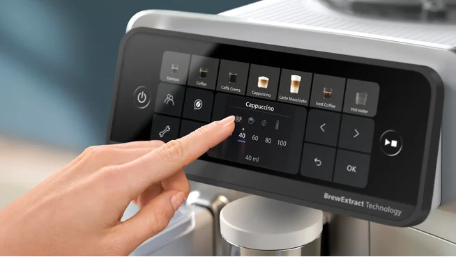 Stem koffie af op uw smaak