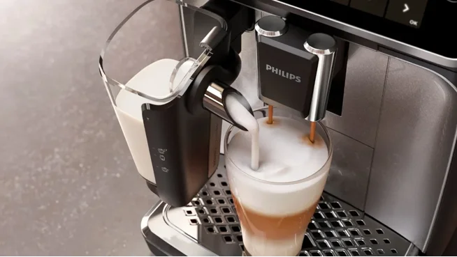LatteGo milk system