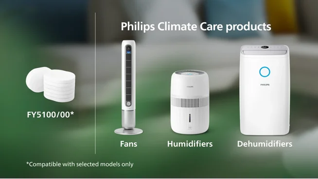 Compatible avec les produits Philips Climate&nbsp;Care