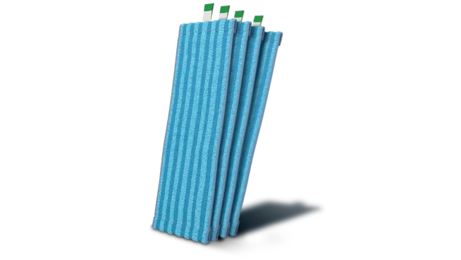 4&nbsp;almohadillas de microfibra
