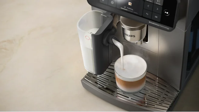 Mousse soyeuse avec LatteGo Pro