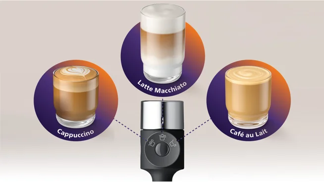 Wähle deinen Lieblings-Milchschaum