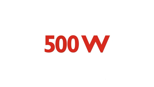 Motor de 500 W + 2 viteze + impulsuri
