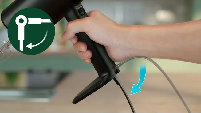 Bewegliches Netzkabel