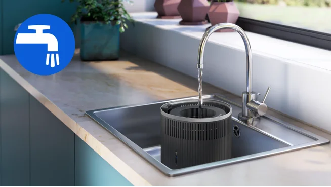Utilisation sûre avec l'eau du robinet