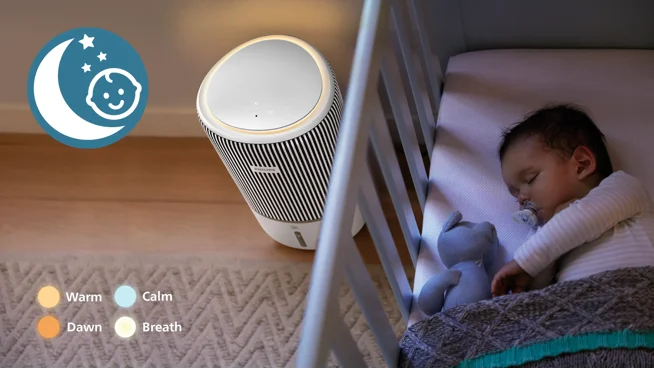 Somn reconfortant cu o lumină de noapte