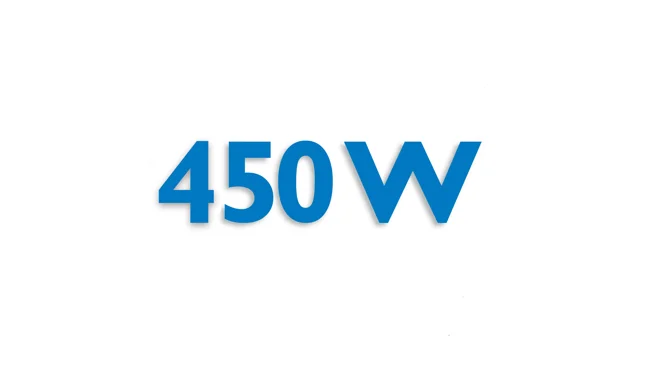 450 W motor