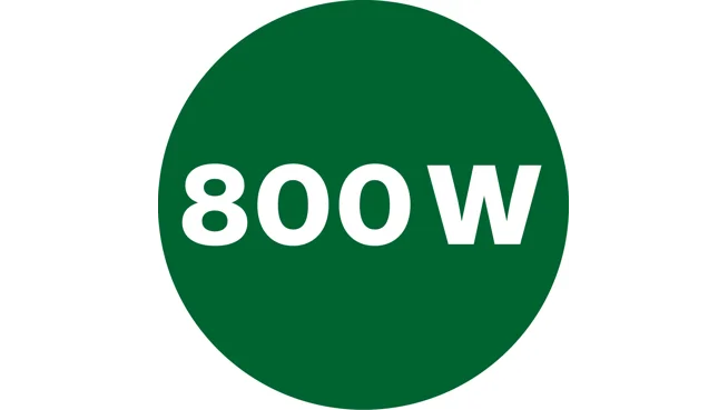 Potente motor de 800&nbsp;W