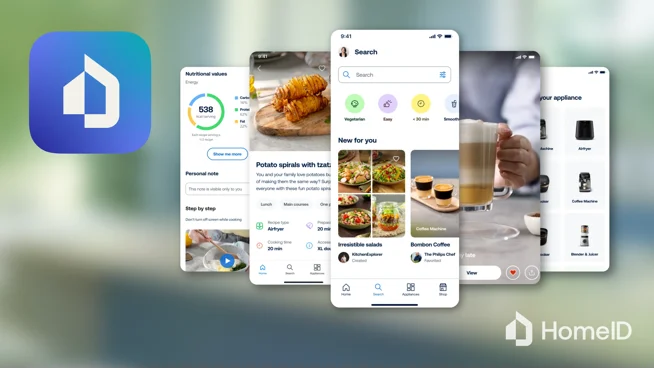 Laat je begeleiden door de HomeID-app