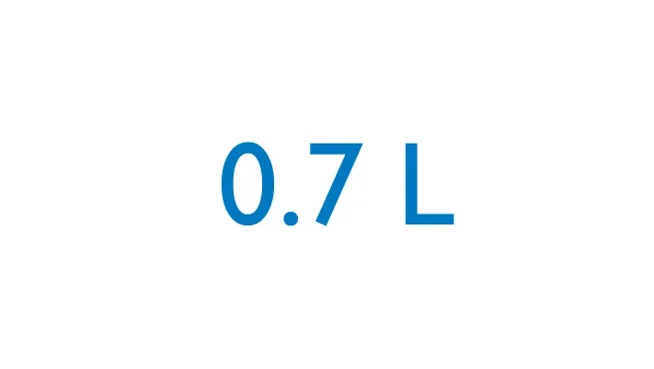 0,7 L skål