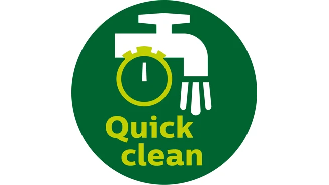 Kosz QuickClean i możliwość mycia w zmywarce