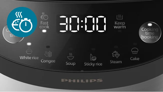 Fast mode for rice cooking