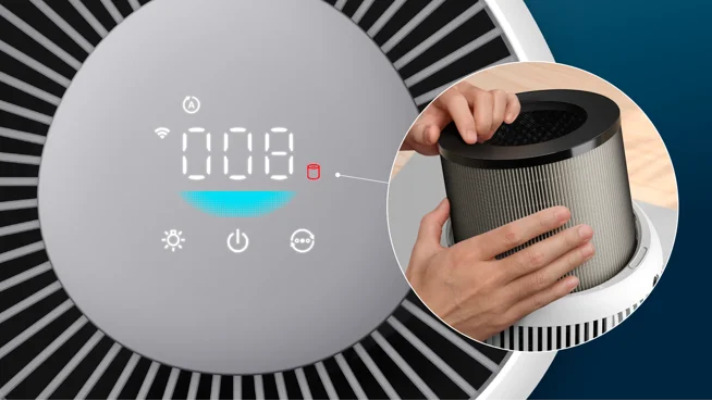 Indicatore durata residua del filtro