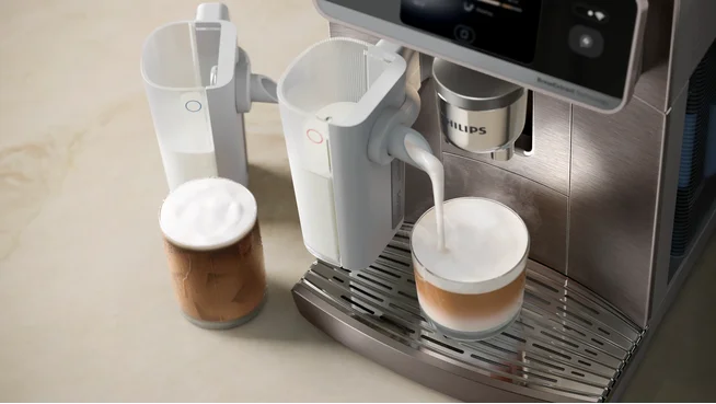 Fluweelzacht schuim met LatteGo Pro