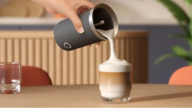 Pour une mousse fine