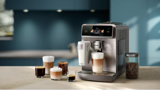 Cafévariatie met één druk op de knop