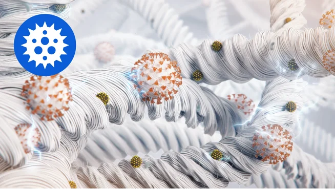 Captures viruses and bacteria