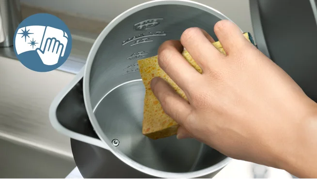 Fast boil, easy clean design