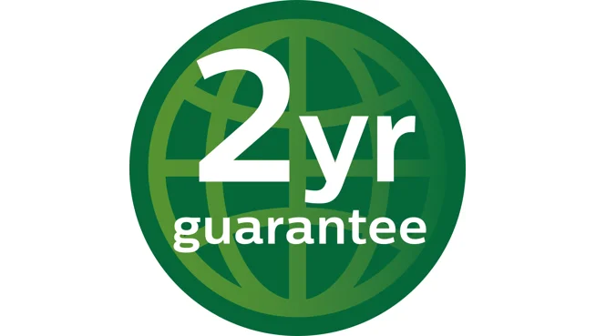 2&nbsp;años de garantía