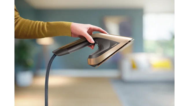 Ergonomic iron+ head