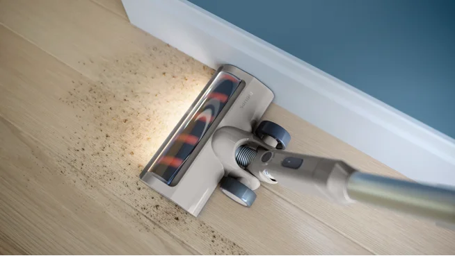 LED-Düse für Hartböden und strahlende Sauberkeit