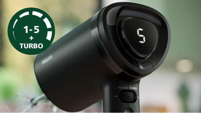 5&nbsp;Geschwindigkeitsstufen plus Turbostufe