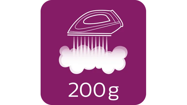 Stoomstoot tot 200 g