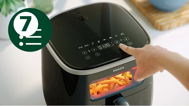 Écran tactile avec 7&nbsp;préréglages