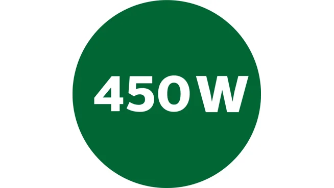 450 W motor