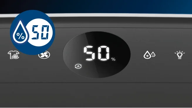 Digital humidity indicator