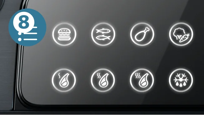 8&nbsp;preset functions