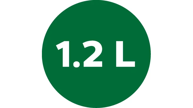 Stor 1,2&nbsp;l-behållare
