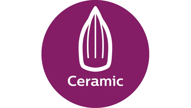 Ceramic soleplate