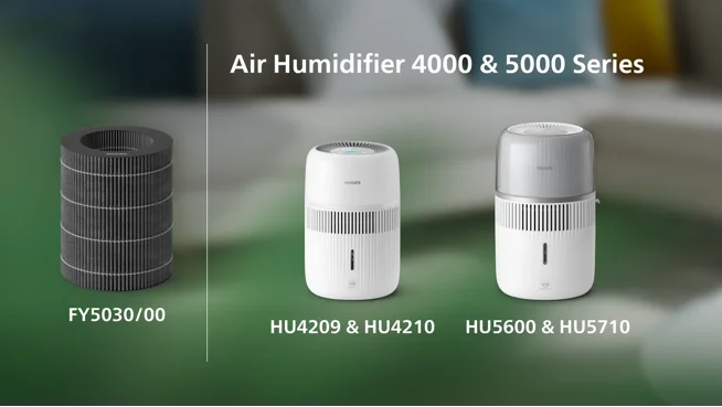 Pour humidificateurs Philips 4000/5000