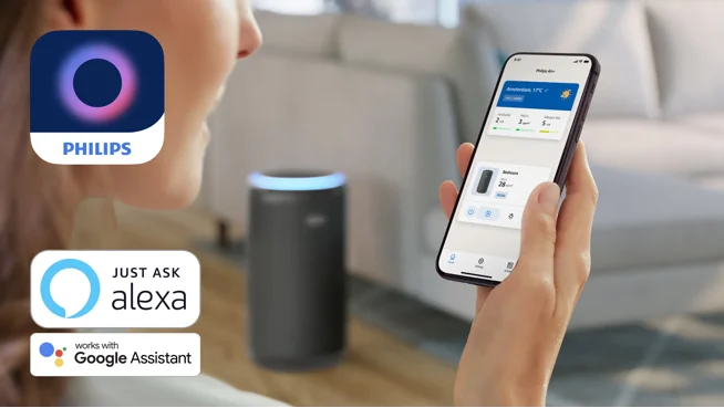Contrôle intelligent avec l'appli Air+
