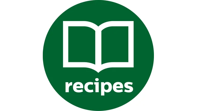 Met receptenboekje