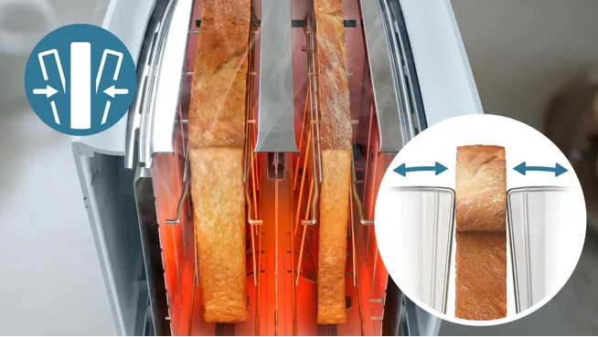 2 large self-centering slots