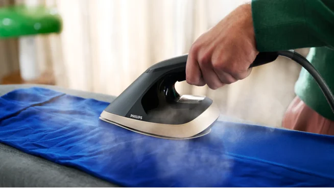 Ergonomisches Bügeleisen-Design